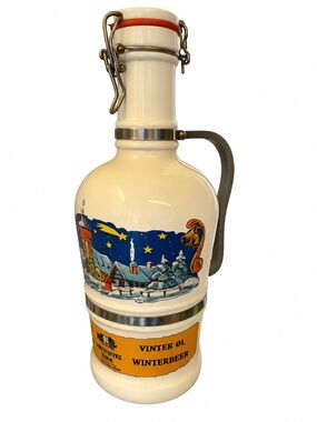 Beer Collector Christoffel Bier vintner Ol Winterbeer Ceramic jug Netherlands